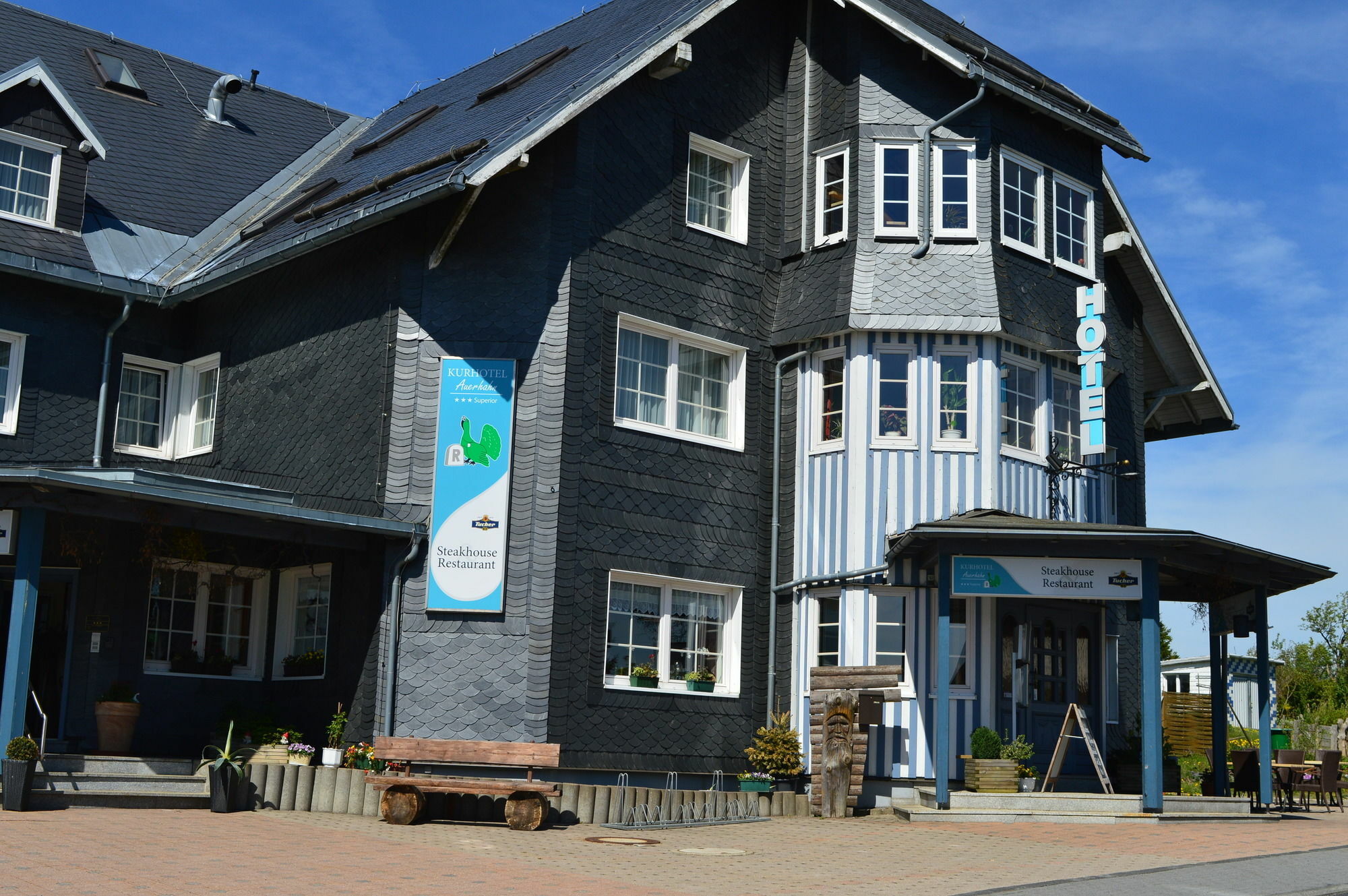 Hotel Auerhahn มาสเซอร์แบร์ก ภายนอก รูปภาพ